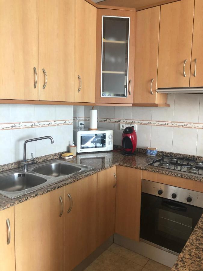 Apartamento en primera línea de mar Sant Carles de la Ràpita Exterior foto